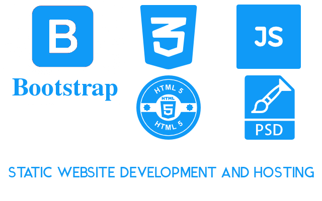 static website development hosting company